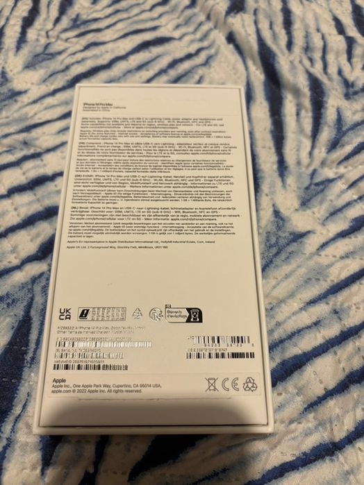 Iphone 14 pro max 256, с кутия и зарядно!