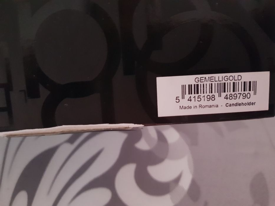 Set lumânări Baobab Gemelli Gold collection