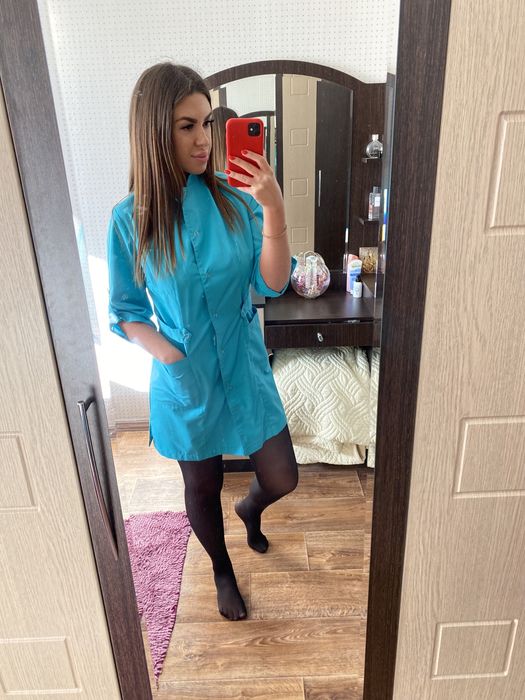 Медицинский халат до 46р НОВЫЙ