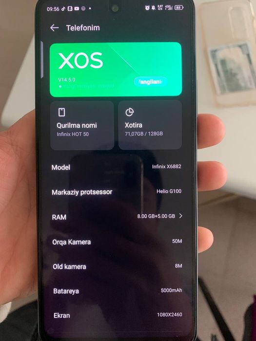 Infinix hot 50 tozza tel obmen iphonega