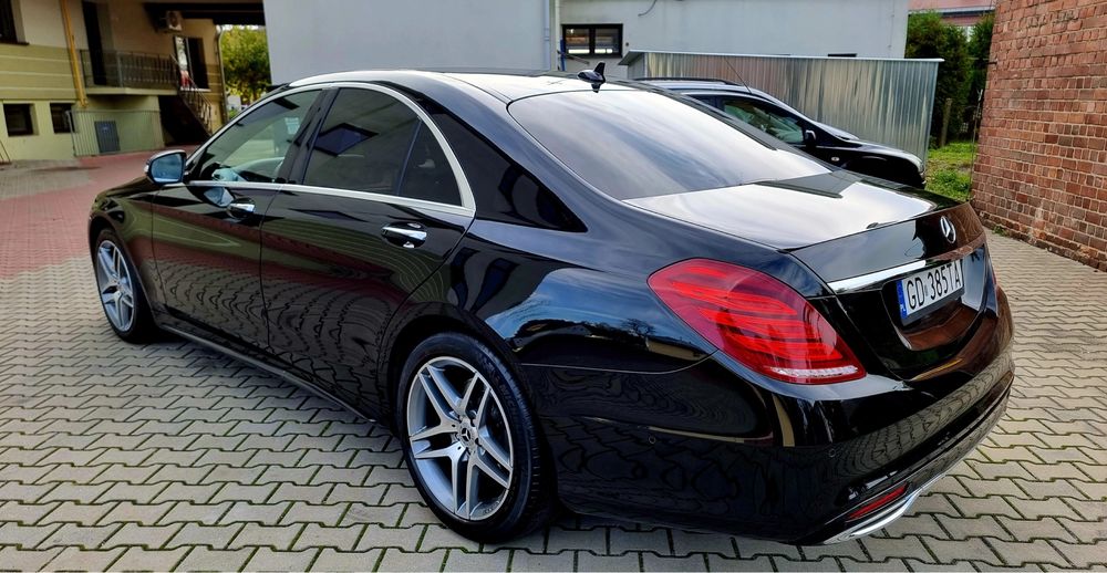 Mercedes S350d на части