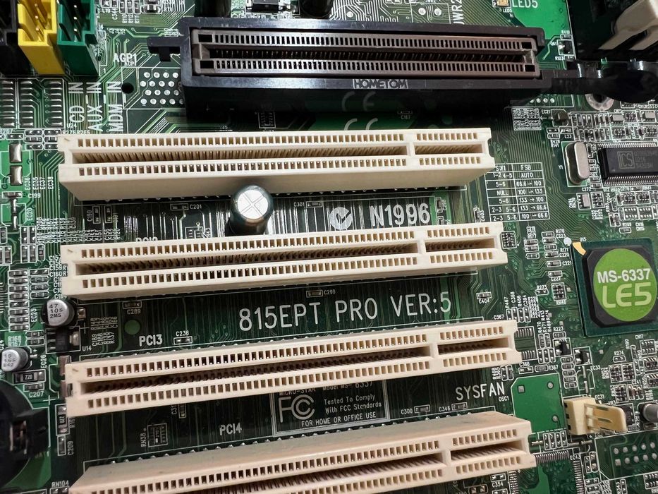 MSI MS-6337 815EPT PRO VER5 + Pentium III 1.4 Ghz Tualatin