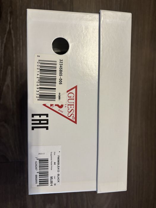 Мъжки кожени кецове Guess