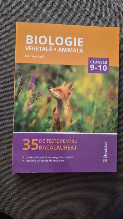 Vand manuale scolare, Biologie si Limba si Literatura Roamana