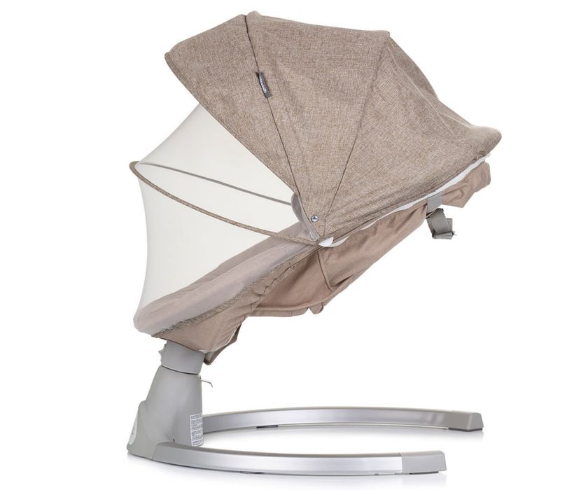 Електрическа музикална шезлонг люлка Chipolino Capriz/Чиполино в кутия