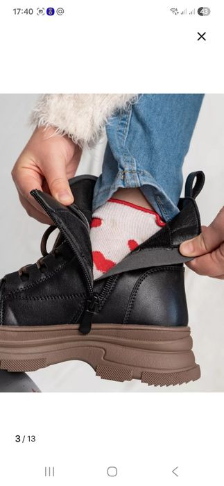 Продам ботинки на девочку