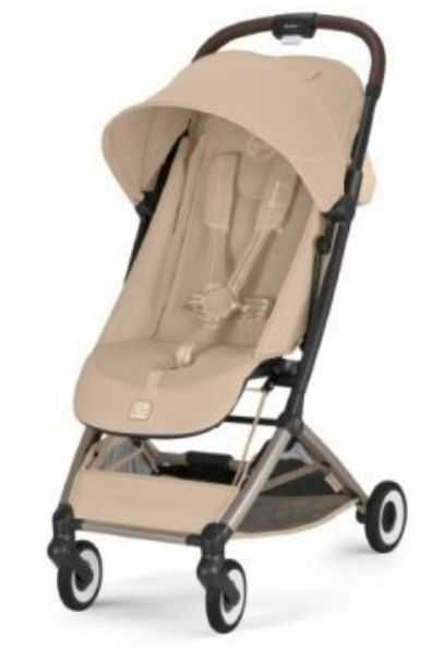 Cărucior Orfeo TPE Almond Beige 2026 Cybex Gold Set Complet
