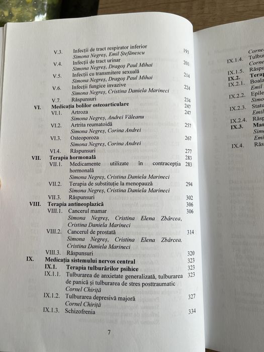 Teste grila de farmacoterapie pentru examenul de rezidentiat