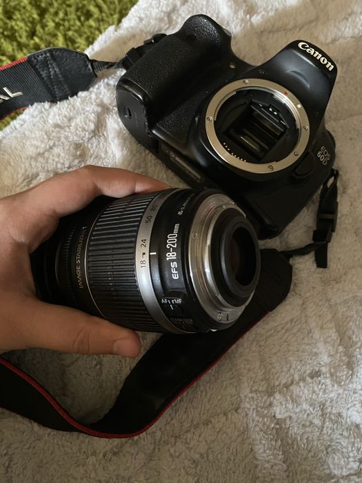 Kit Complet Canon EOS 60D + Obiectiv 18-200mm IS + Blitz Speedlite 430