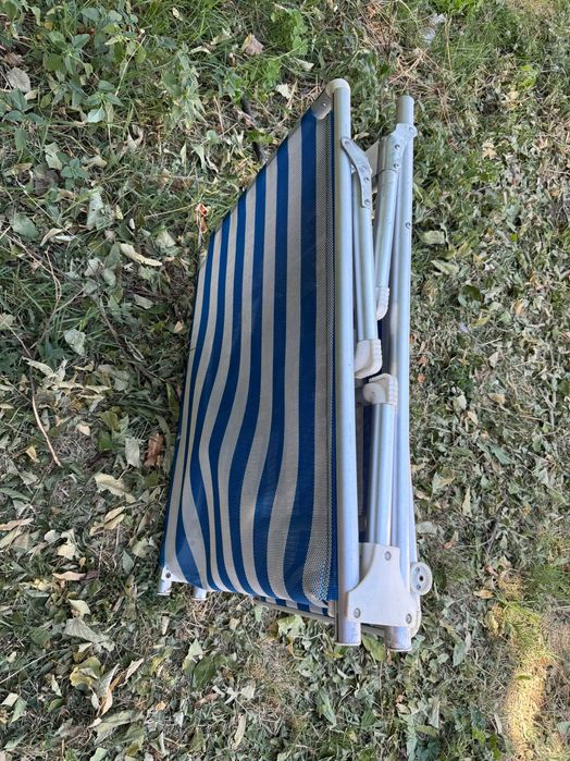 Сгъваеми шезлонги 2бр с шалтета