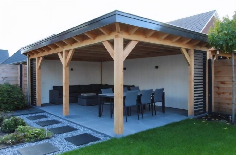 Vând și facem foișoare terase și magazie de depozitare și alte modele