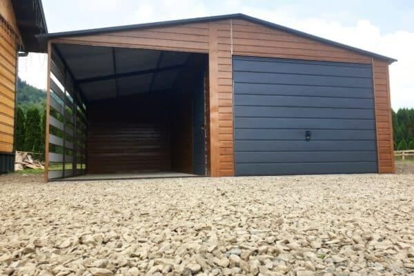 Vand Garaj metalic 6 x 4.5 rezistent si izolat