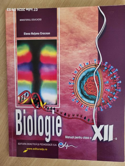 Biologie - Manual pentru clasa a XII-a