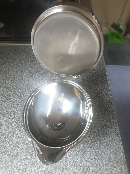 Sosiera dublu inox cromate