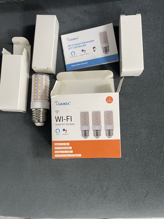 Bec led wi fi 3 buc
