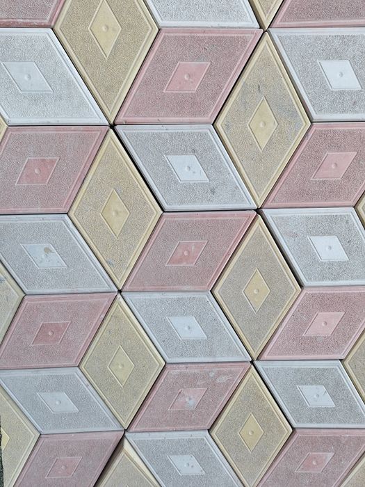 брусчатка, тротуарная плитка, поребрик