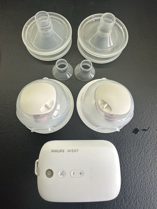 Hands Free двойна електрическа помпа за кърма Philips Avent +Подарък