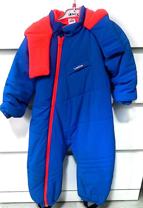 salopeta impermeabila de iarna cu interior polar Decathlon 2-3 ani