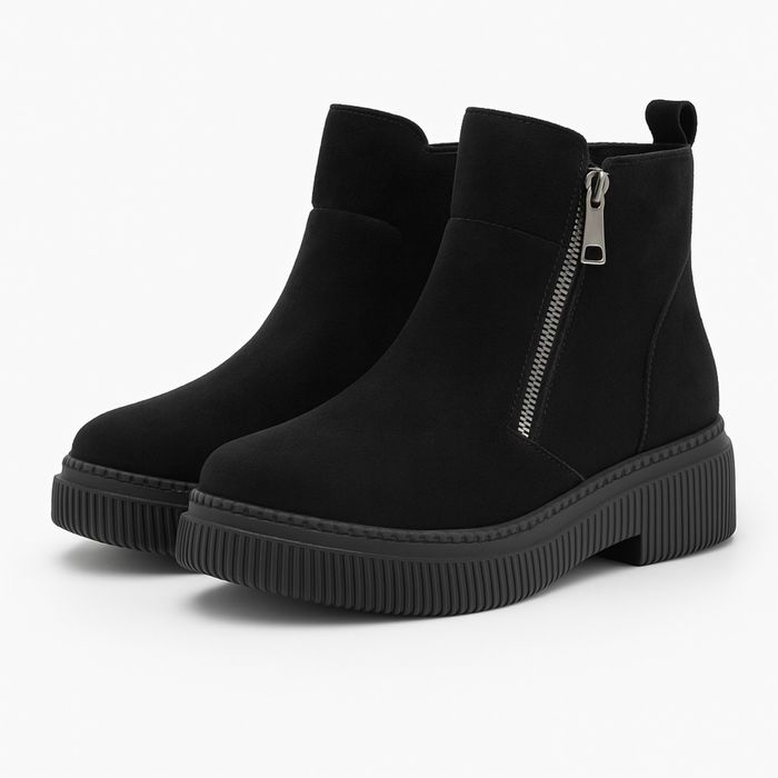 Botine negre de iarnă  mărimea 37