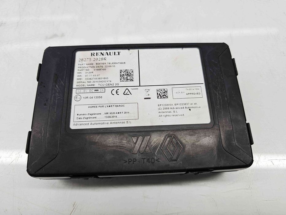 Modul bluetooth Renault Kadjar [Fabr 2015-prezent] 282752028R
