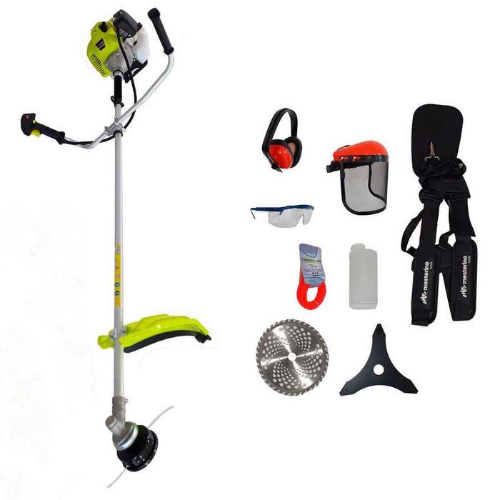 Motocoasa de umar pe benzina NT-BC430A, motor in 2 timpi, 43cc, 2 CP