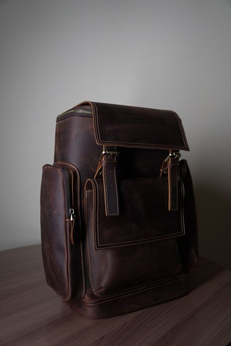 Кожанный Рюкзак Материал Нубук