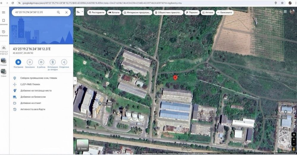 Продава се Парцел в Плевен, Индустриална зона - Изток - 5586 кв.м за 19 €/кв.м - Снимка #2