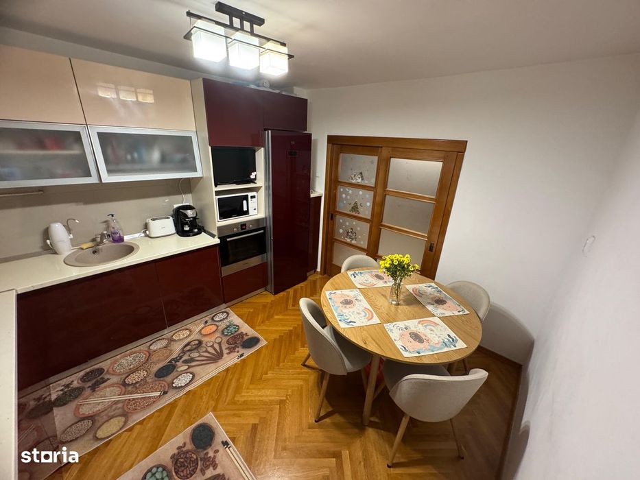 Apartament 3 camere dec., renovat, bloc tip vila, str Ștefan Luchian