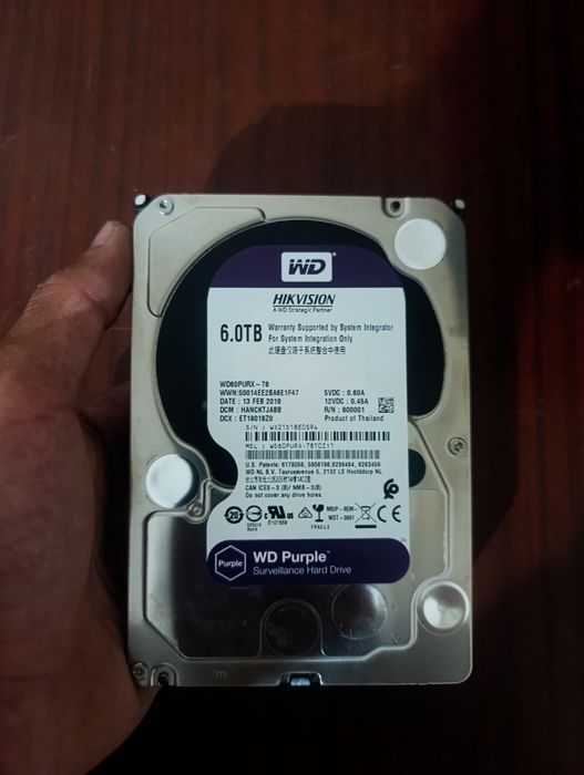 6 TB disk Hikvision