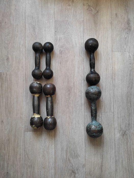 Продам советские гантели