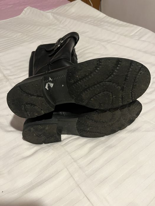 Cizme piele naturala si imblanite + CADOU