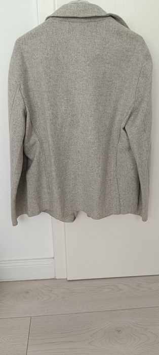 Sacou gri din lână made în Italy marca My Time marime 38/ M