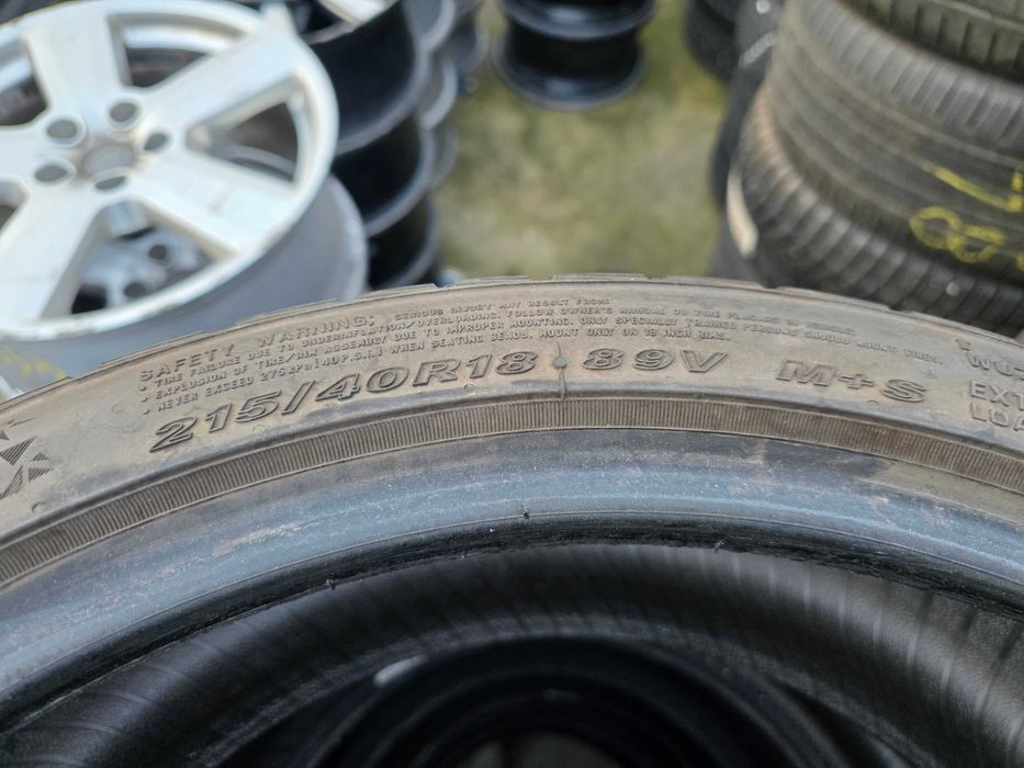 2бр Зимни гуми 215 40 18 - Nexen