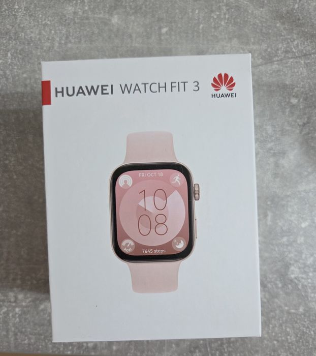 Huawei watch fit 3 pink slo-b09
