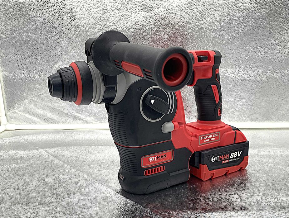 Set scule Hitman 88V, 4 unelte, 4 baterii, putere maxima!