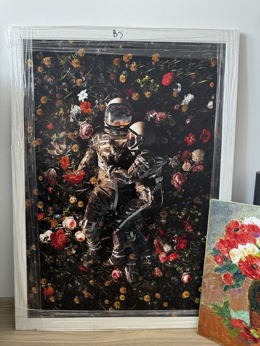 Tablou si poster [posterul s-a vandut ramane doar tab. floral]