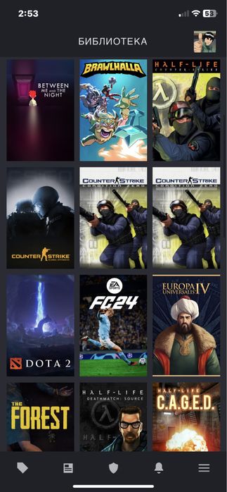 Аккаунт steam