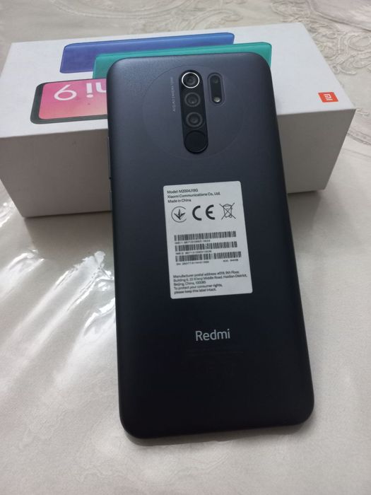 Redmi 9 karobka dakumenti bor