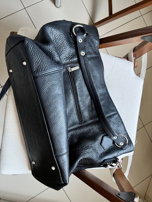 Geanta piele neagra