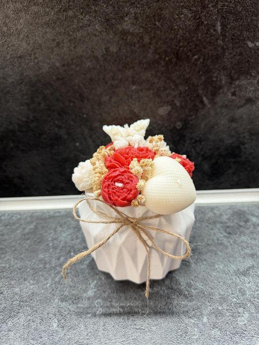 Букети от соеви свещи