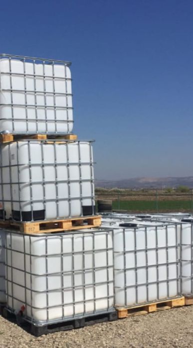 Ibc- 1000 litrii# BAZIN PLASTIC # CURAT #