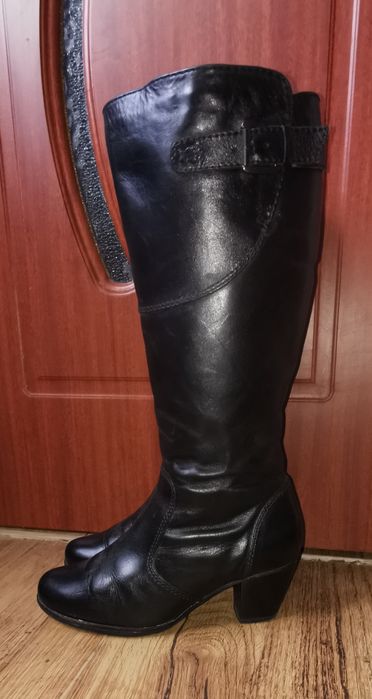 Cizme negre Jana shoes GmbH & Co. KG, Germany