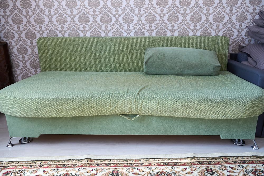 продам диван раскладушку бу 15 000 тг.