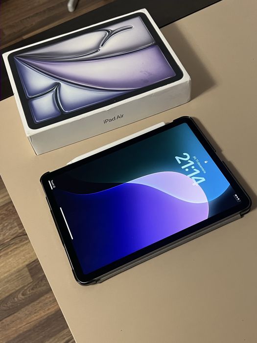 iPad Air M3 256GB • Baterie 100% + Apple Pencil Pro + Husă