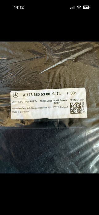 Set covorașe Mercedes AMG