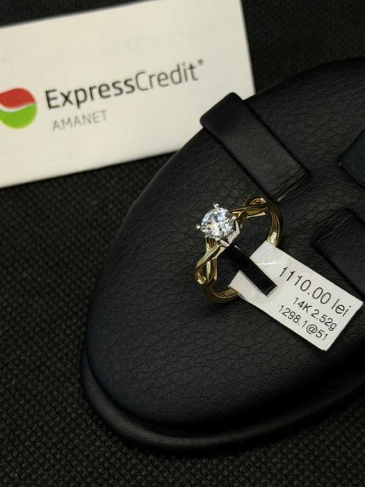 (AG51) Inel aur 14k 2.52g b1298 - Garantie 2 ani!