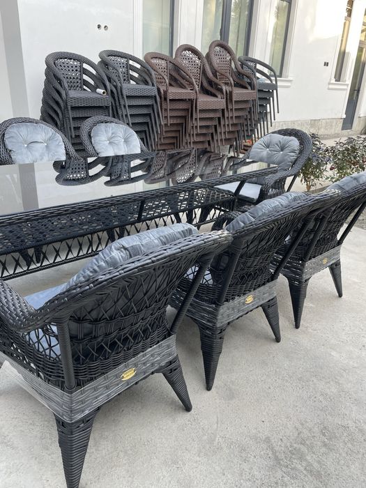 IZABELLA —8 kishilik #izabella #Mebel #Rattan