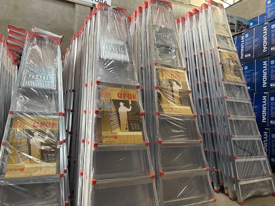 Стремянка лестница 3-10 ст. Россия, Заводская Perilla / нарвон, narvon