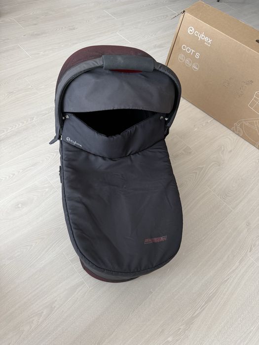 Cybex Balios S lux - Cot S Ferrari Edition бебешки кош за новородено