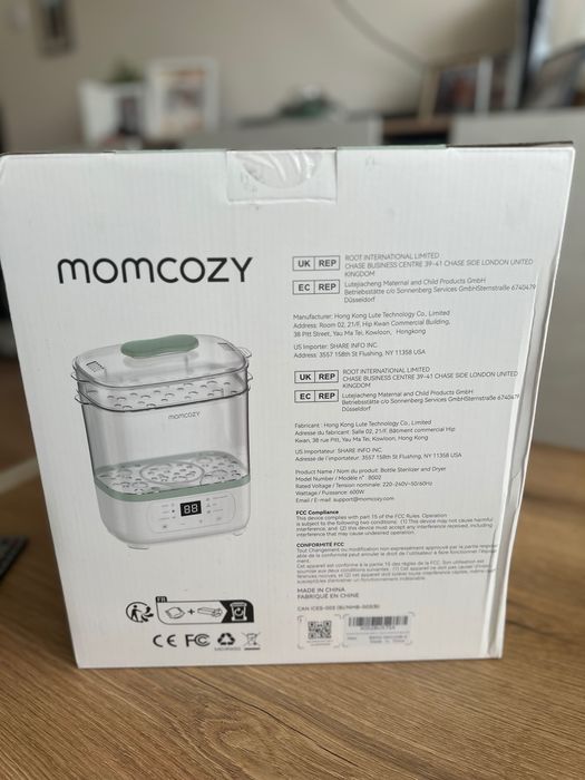Продавам чисто нов стерилизатор Momcozy BS02